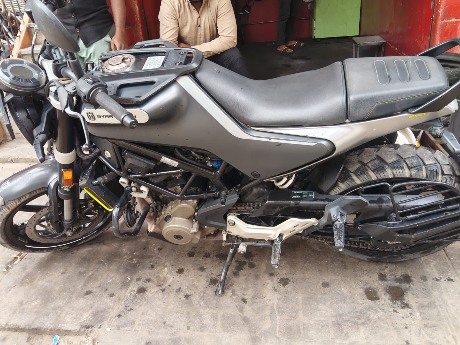 Performance motorcycle mechanical health check and safety calibration
